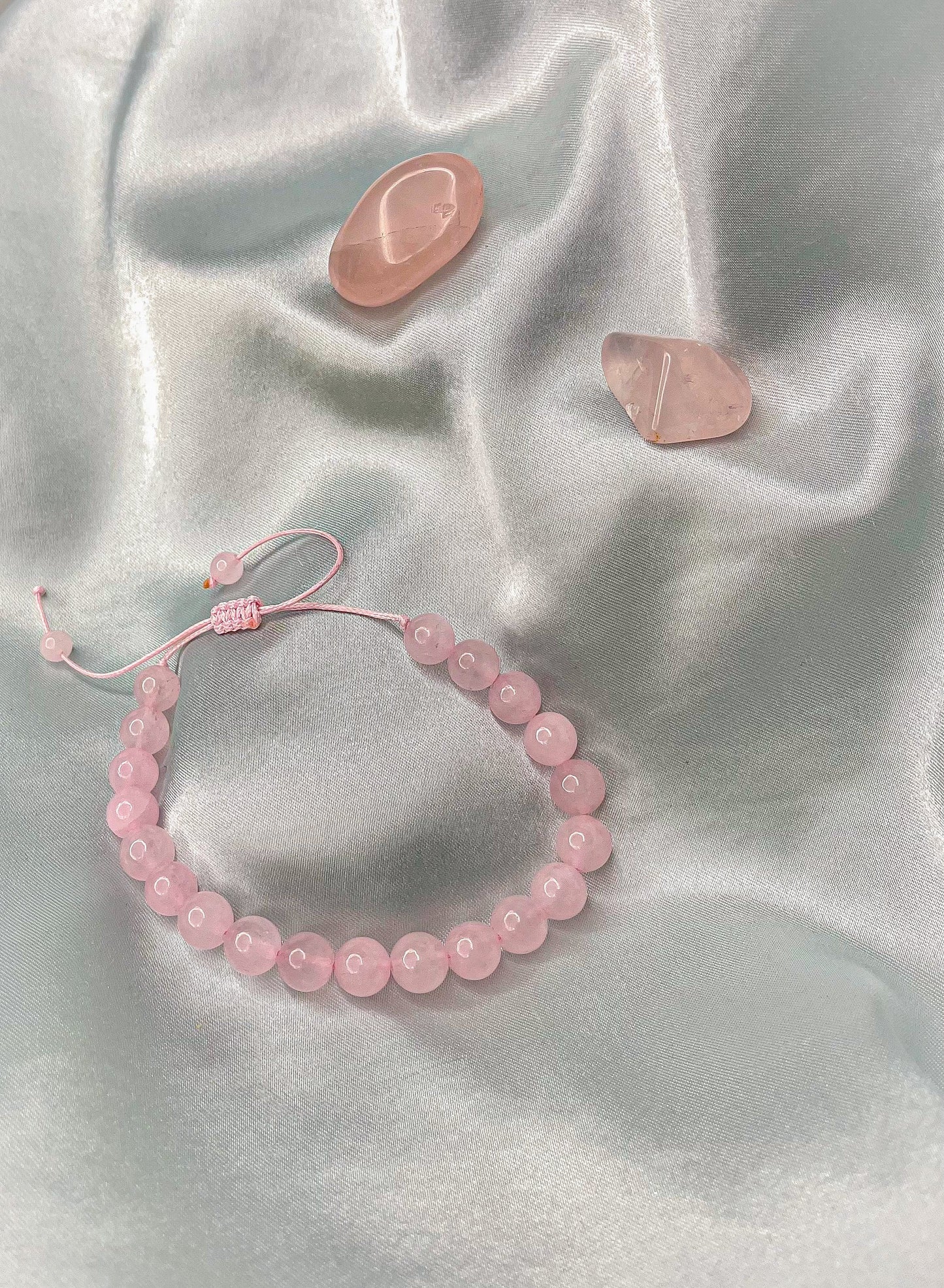 Rose Quartz Bracelet (Protection)