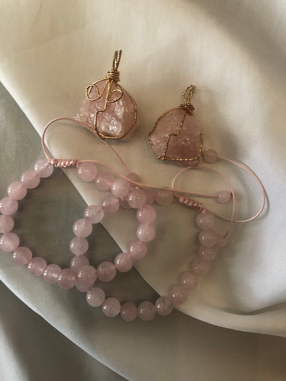 Rose Quartz Bracelet (Protection)